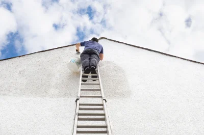 Peinture extérieure à Tiercé — façades et ravalement